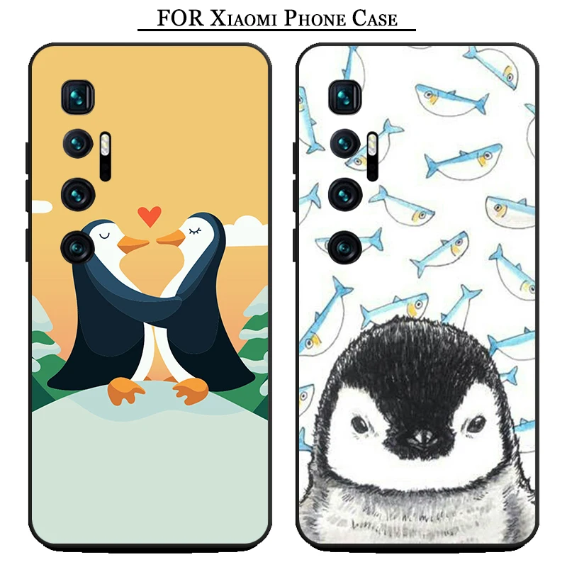 TB56 encantador pingüino cliente de alta calidad para Redmi Note 11S 12S 13 Pro Max 10 10A 10C 10X 13C 14C fundas para teléfonos móviles