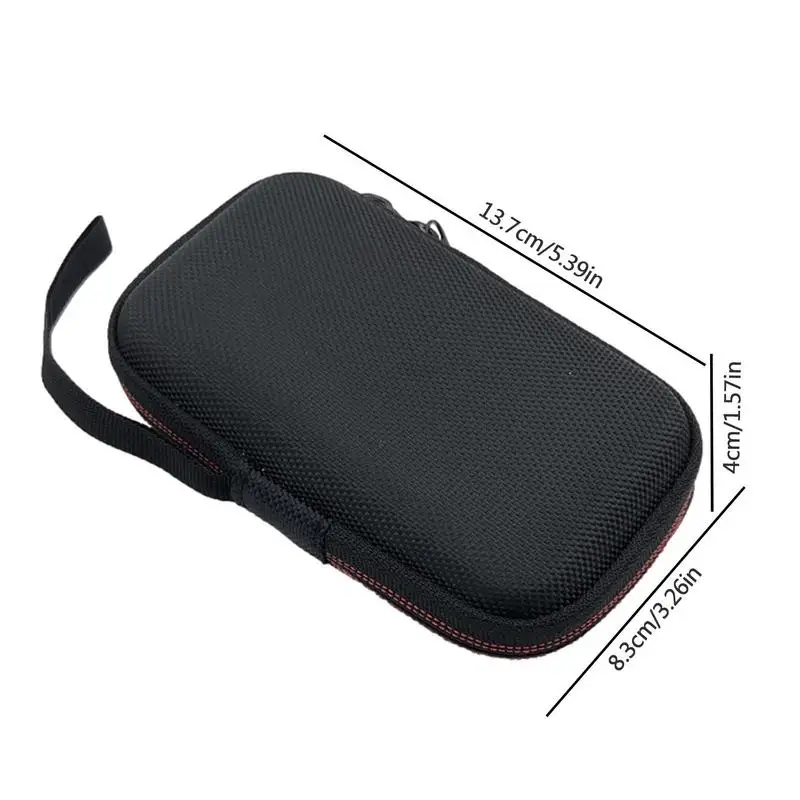 Hard Disk Case For Kugou MP3 Player Waterproof Hard Case Black MP4 Player Bags Travel State Drive Pouch MP3 Player Organizer