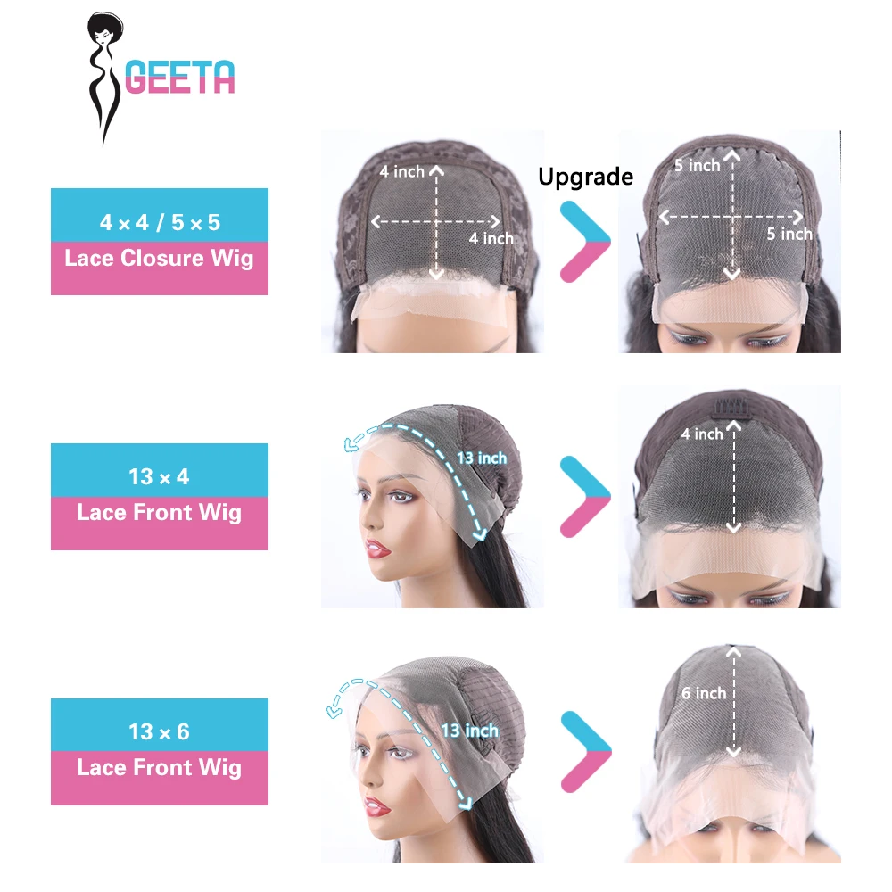 Tiefe Welle 13x4 Echthaar Spitze Frontal Perücke verworrene lockige Baby Haar Spitze Front Perücken 13x6 4c Kanten transparente Spitze Echthaar Perücken