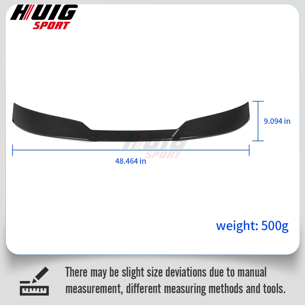 For BMW M2 G87 2023 2024 2025 DRY Carbon Fiber Exterior Rear Tail Trunk Boot Duck Wing Spoiler Splitter Panel Cover Sticker Trim