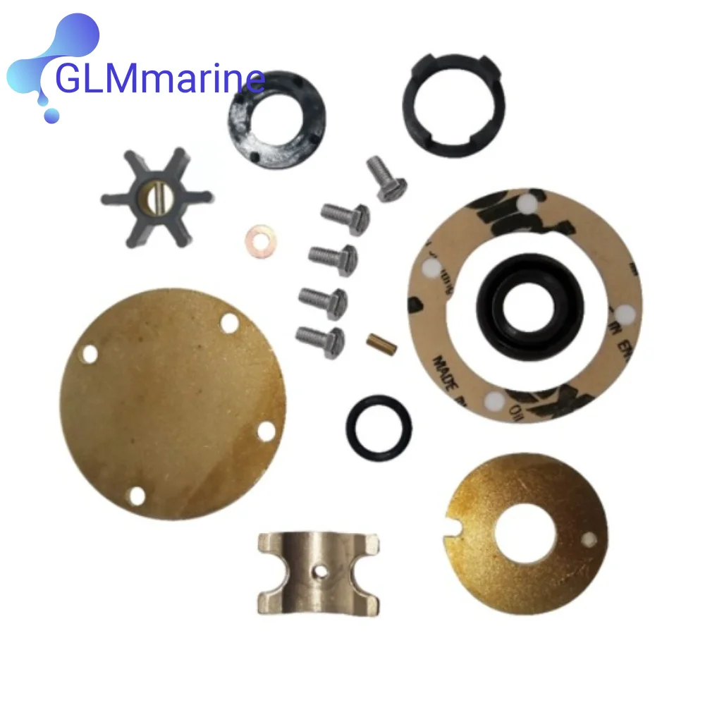 

Raw Sea Water Pump Repair Kit for MD 2001 2002 2003 7A 7B Volvo Penta 21951368 875584 Sierra 18-3208