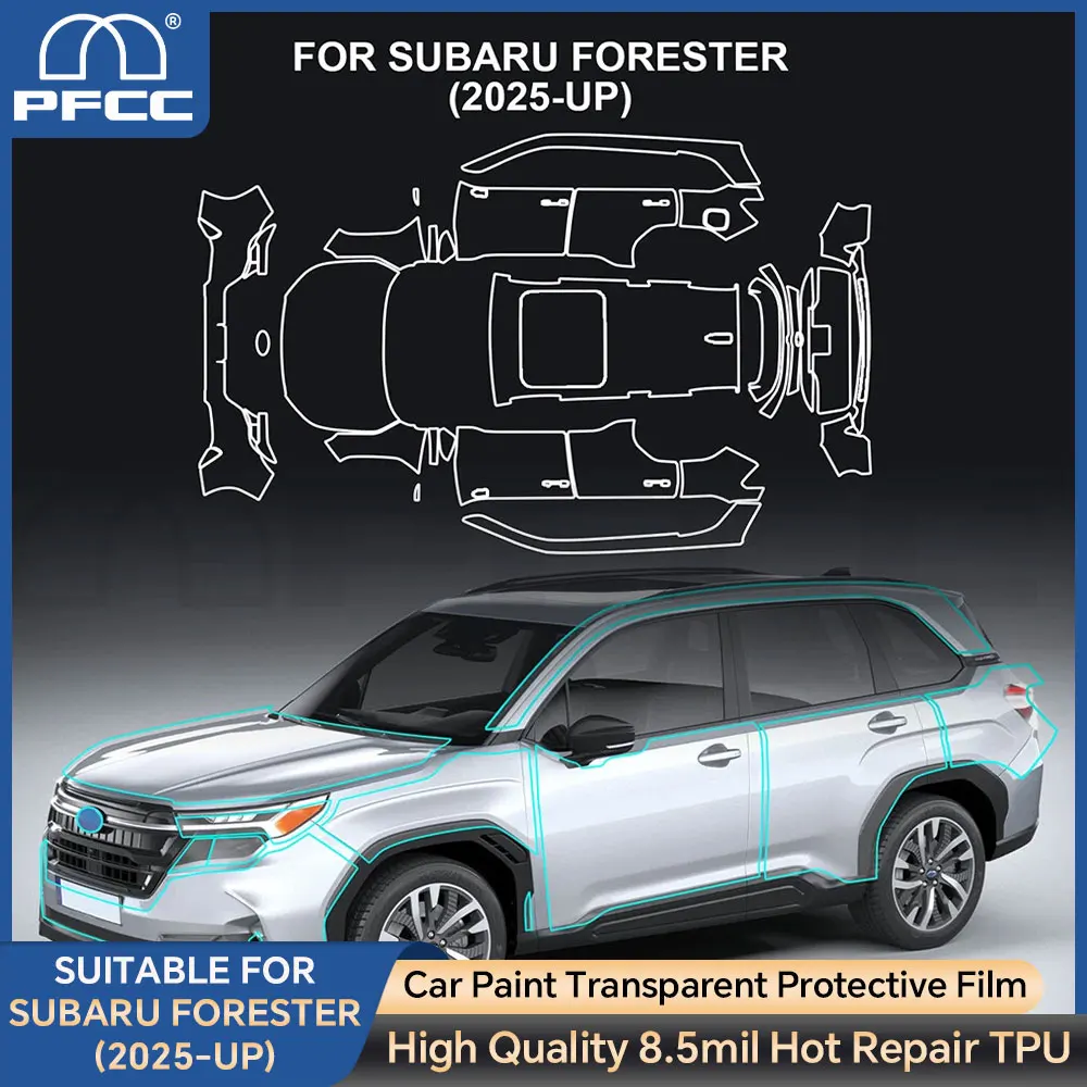 

Full Car Precut Paint Protection Film Clear TPU For Subaru Forester 2025 Anti-scratch Body Repair Transparent Car Accessories