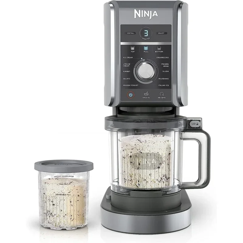 for Ninja NC501 CREAMi Deluxe 11-in-1 Ice &; Treat Maker for , Sorbet, Milkshakes, Drinks & More