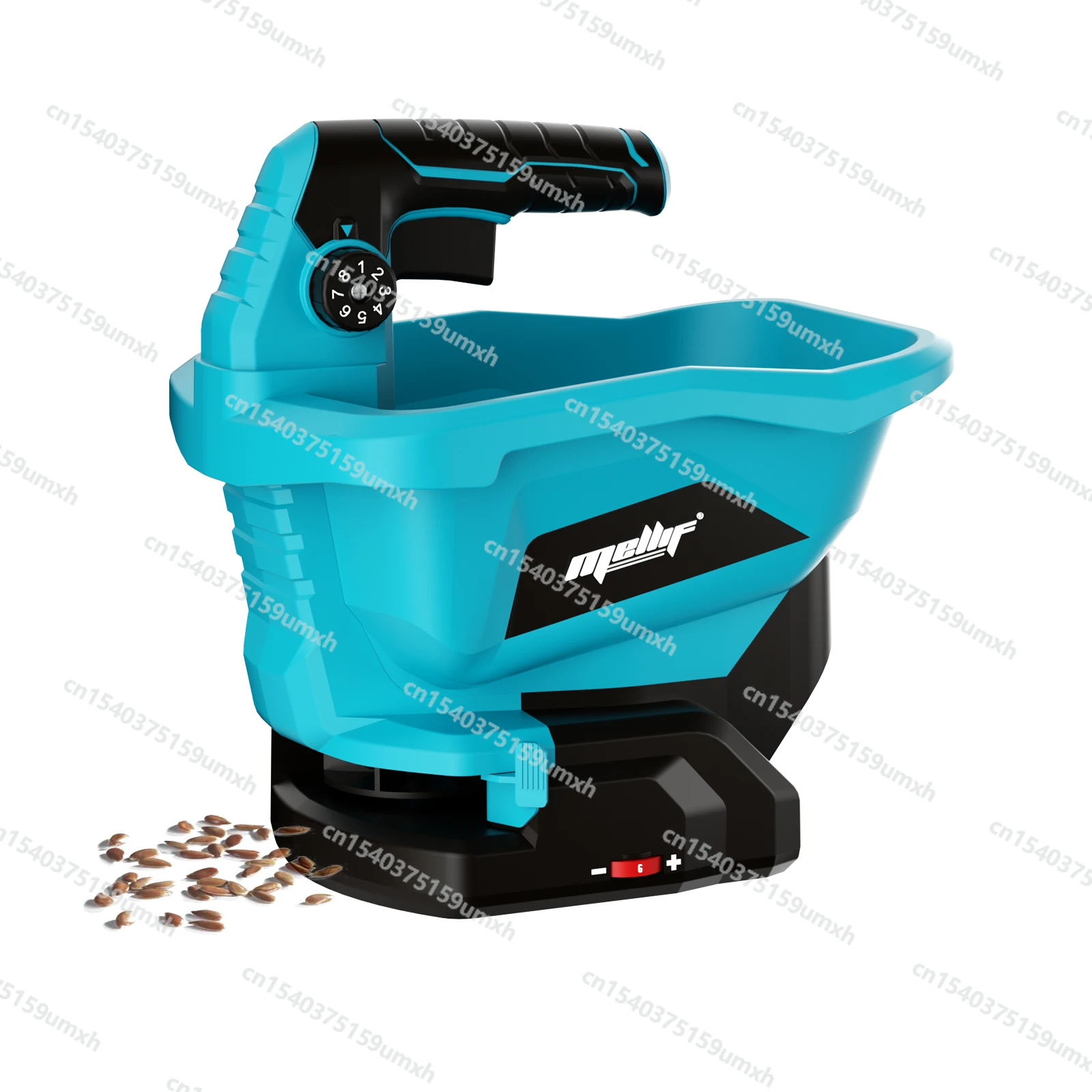 Sembradora automática para semillas de mostaza, cilantro y apio chino con esparcidor de fertilizante y dispensador de alimento para semillas de verduras