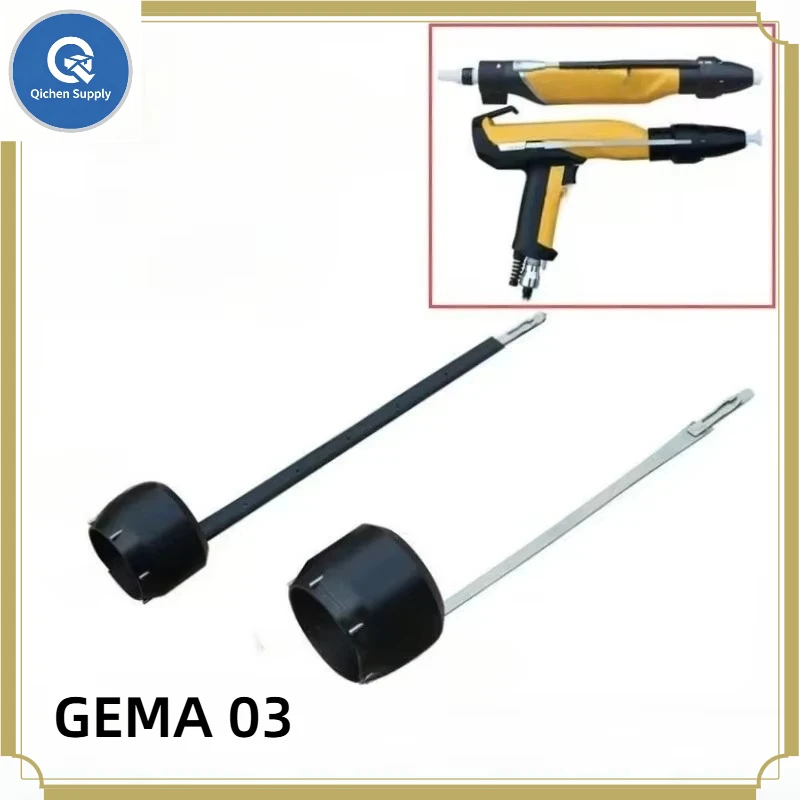 Super Corona Conductive Discharge Ring Compatible with GM-FLEX GA03GM03 Electrostatic Powder Coating Spray Gun Spare Accessories