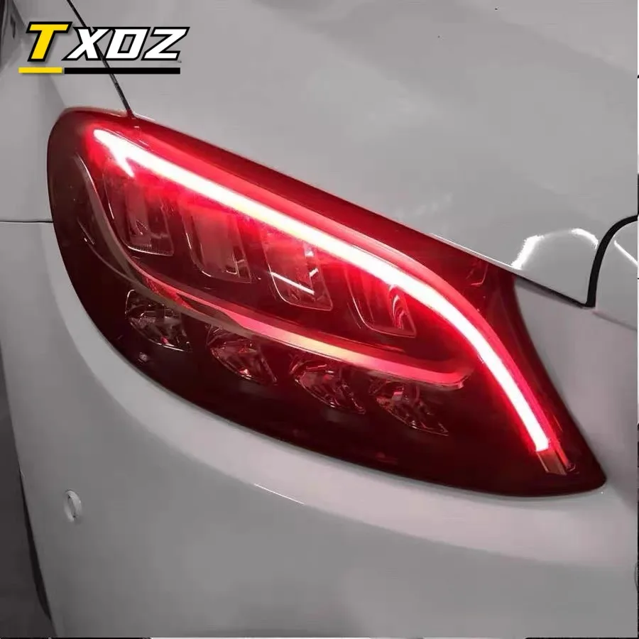 

Светодиодные платы DRL без RGB для фар Mercedes C-класса W205 C205 Euro MULTIBEAM 2019-2021 годов выпуска, модуль дневных ходовых огней DRL