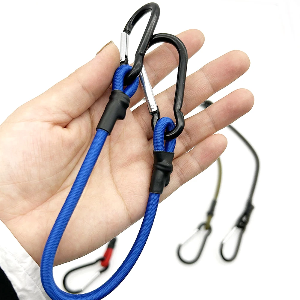 حزام مرن مع خطافات حبل ربط متين لرف البضائع وحبال تعبئة الأمتعة والتخييم والتخييم في الهواء الطلق والمشي لمسافات طويلة وأجزاء الملحقات #5