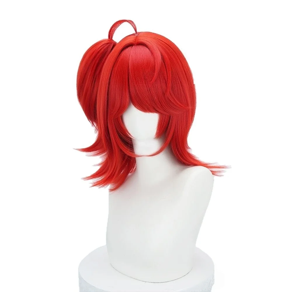 Game Arknights Exusiai The New Covenant Cosplay Costume Legend Seeker Wig Fight Uniform Dress Red Cloak Woman Sexy Carnival Suit view 6