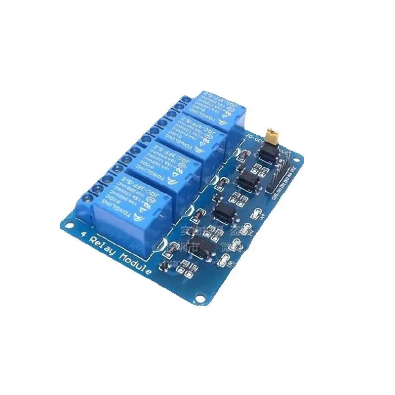 H With optocoupler isolation 4-way relay module microcontroller expansion board control board 5V 12V 24V