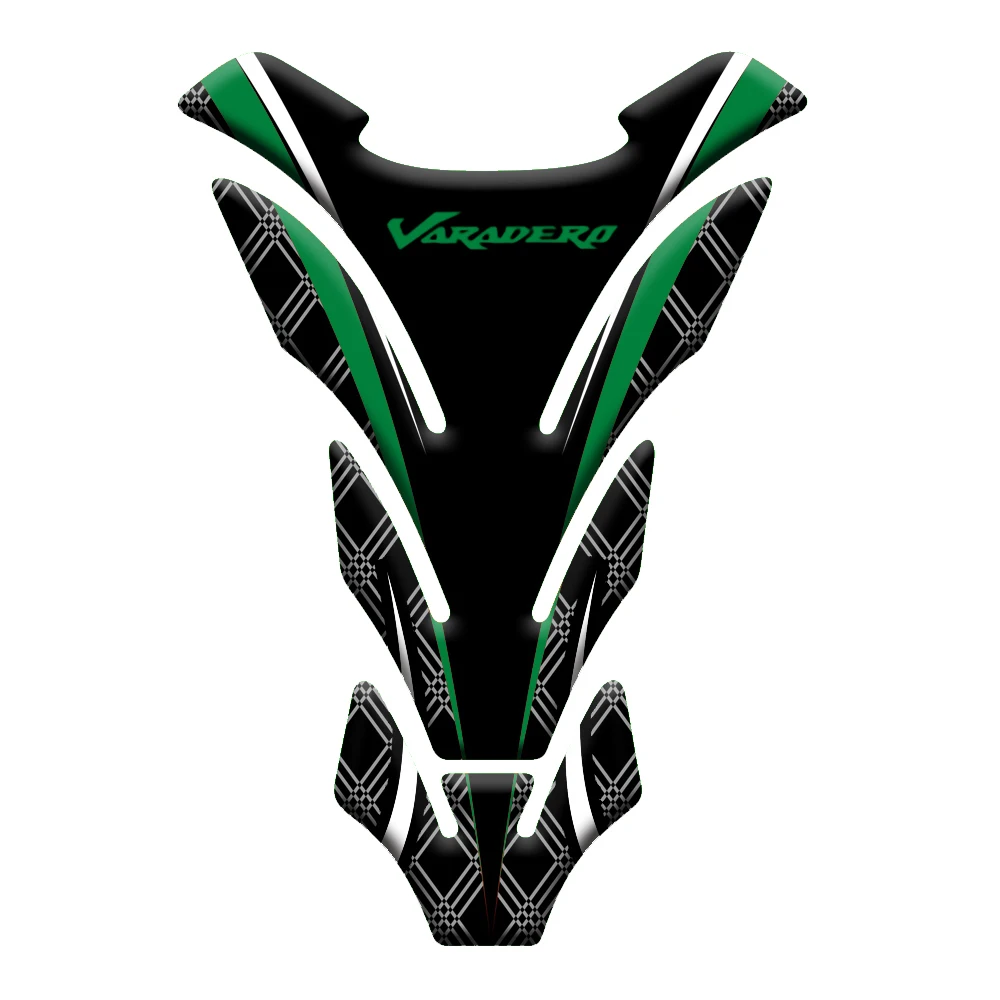 Autocollant de protection pour réservoir de moto en résine 3D, pour Honda Varadero XL 125 250 1000