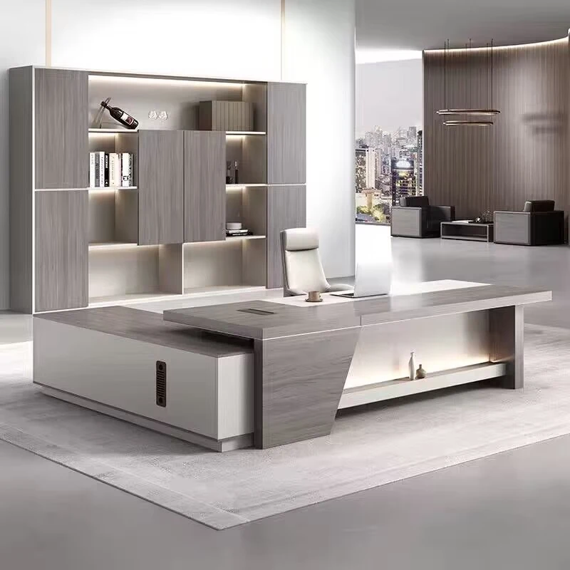 Simple Modern Office Furniture And Chair Set, Manager Single , Executive , Desk