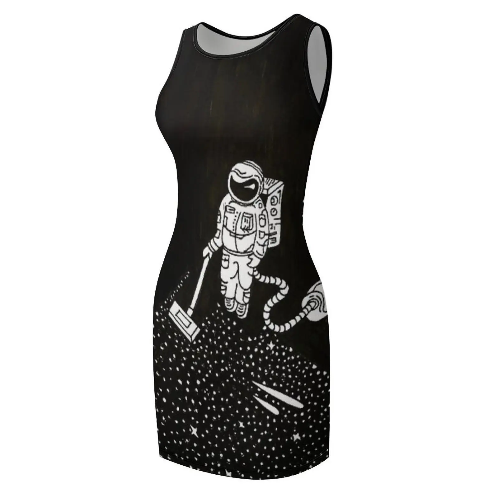 Space Sweeper – robe d'été sans manches, robe de soirée de luxe pour femmes, robe de bal de demoiselle d'honneur, robes de soirée pour femmes, 2025