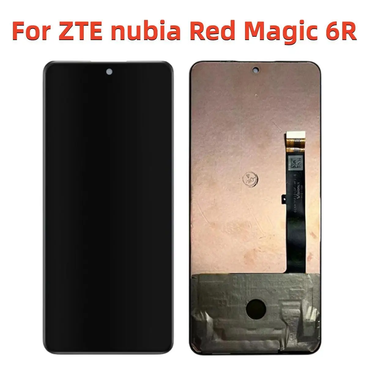 

6.67"Original Amoled lcd For ZTE nubia Red Magic 6r NX666J LCD Display panel Digitizer For NX666J lcd Touch Screen No Frame