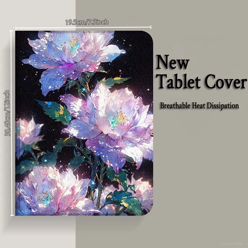 مضيئة زهرة الترتر لباد برو الهواء Mini 2 3 4 5 6 7 7th 8th 9th 10th 11th 10.2 9.7 10.5 10.9 11 12.9 13 حافظة كمبيوتر لوحي #2