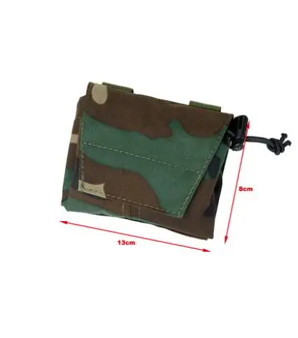 TBS017/New Hunting Vest Recycling Pouch Bag MPX Multipurpose MOLLE Storage Tool Kit, Made of Domestic Fabric