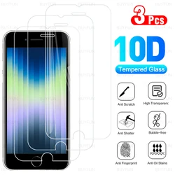 3Pcs Screen Protector Tempered Glass For Apple iPhone SE 2022 2020 SE2022 S E On For iPhoneSE 20 22 Protective Film 4.7