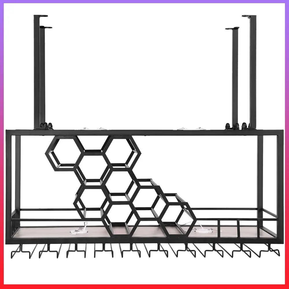 

Настенная полка для бутылок с алкоголем, настенный плавающий держатель для вина, декоративная винная стойка для домашнего бара и столовой