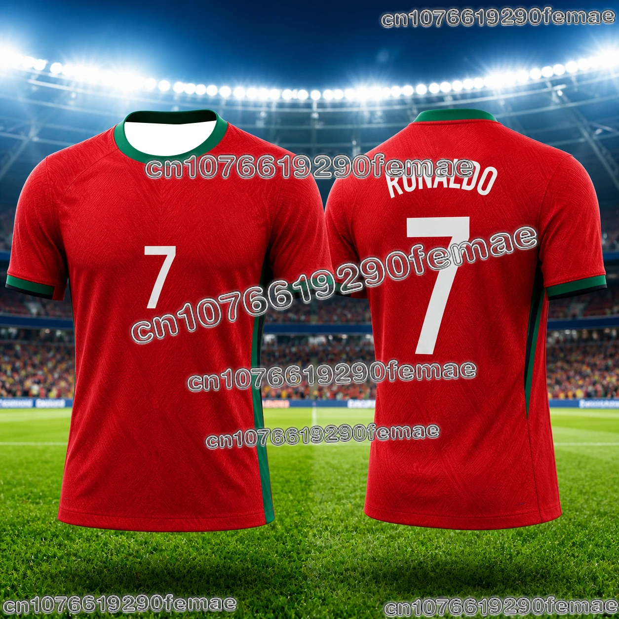 Fashion Ronaldo Unisex Jersey Collectible Soccer Fan T Shirt Lightweight Breathable Football Sportswear For Men Women Streetwear image 5