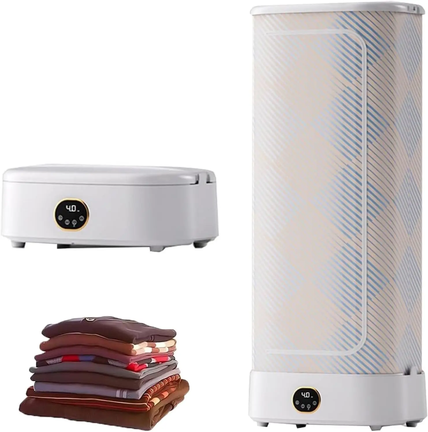 Steam Iron Machine | Electric Clothes Dryer | Ironing Folding Wrinkle Removal with Remote Control