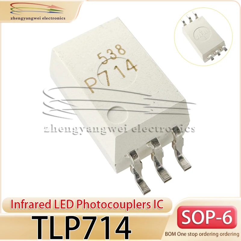 TLP714 SOP6 P714 5PCS TLP714F Infrared LED Photocouplers IC 714