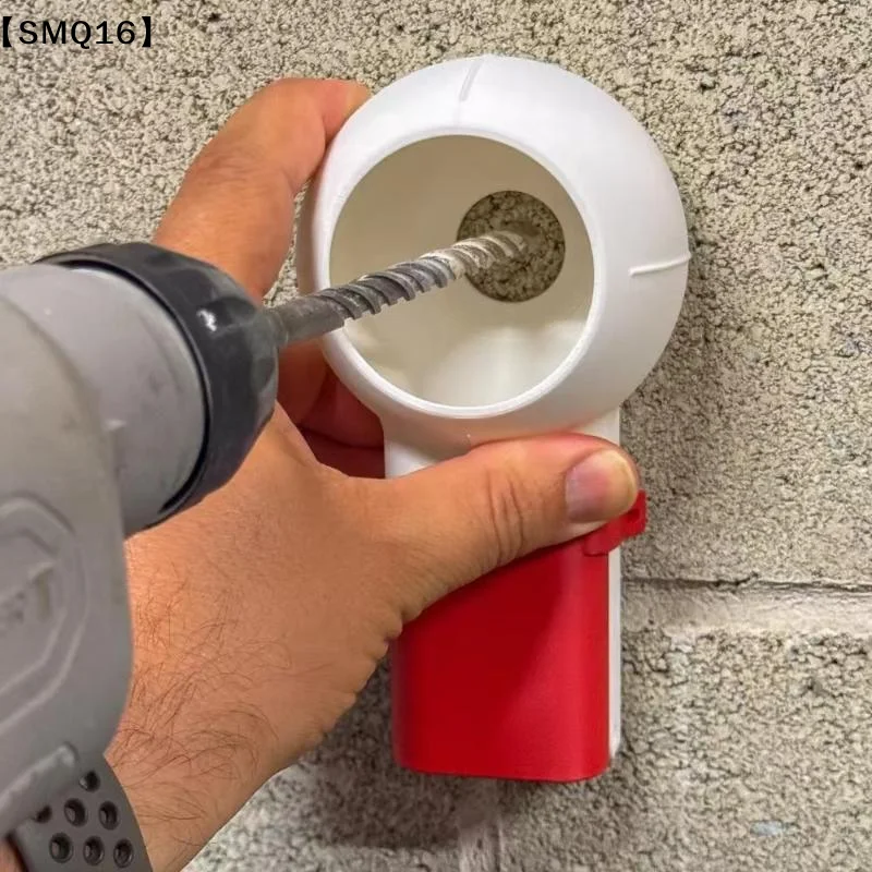 1pcs Rotating Nozzle Drill Bit Dust Box Efficient Dust Collection Design Suitable For Drilling Sanding,grinding【SMQ】