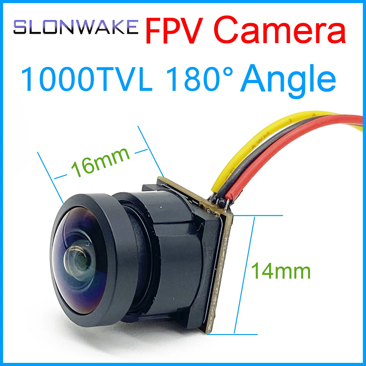 Ready to use 5.8g fpv mini camera support 3-6V power CMOS 1000TVL Starlight vtx camera use for fpv transmitter RC Racing Drone