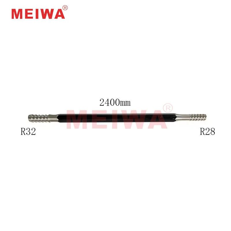Mining Drifter Drill Rod For Hard Rock Drilling R25 R32 2400mm Drifter Rod