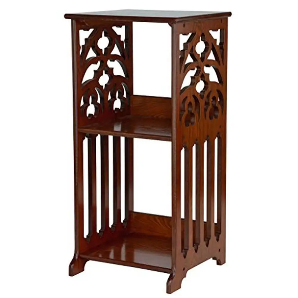 Saint Thomas Aquinas Gothic Bookcase Side Table 31