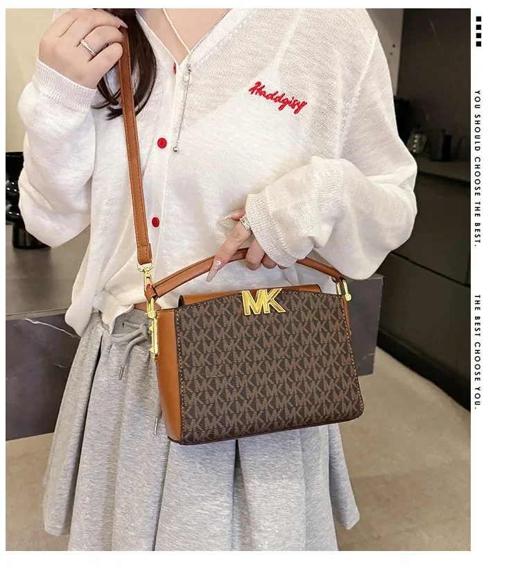

Women's Small Square Crossbody Shoulder Bag 2025 Hot Foreign Trade Light Luxury Printed Stylish Design for Ladies