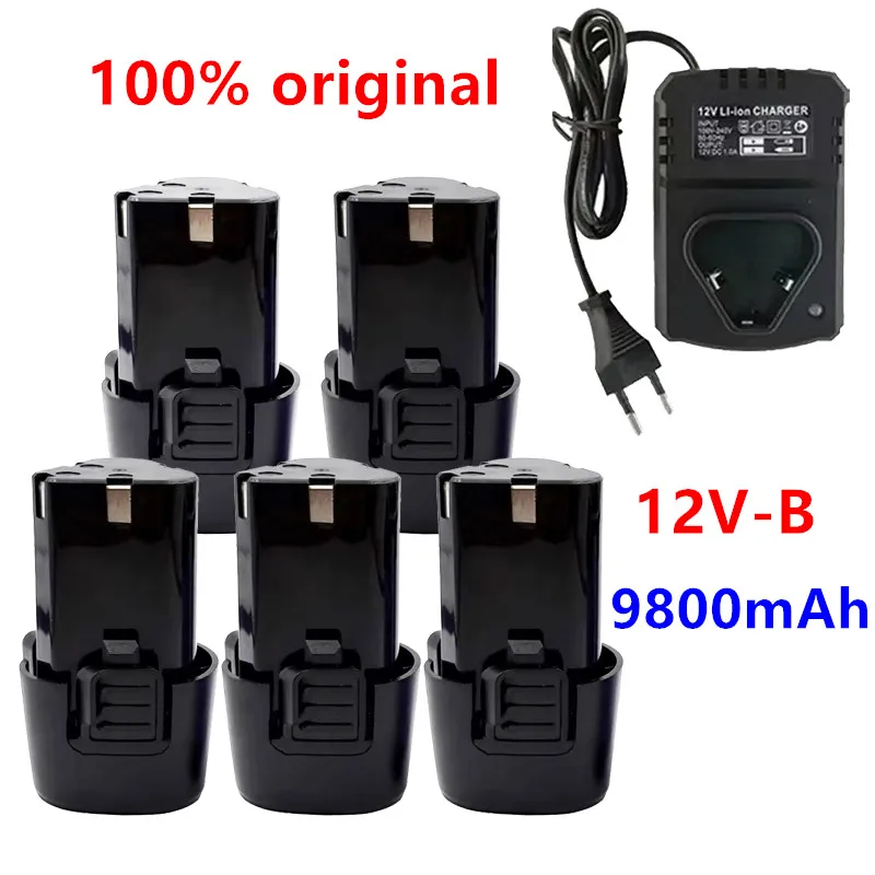 100% New 12V 9800mAh Universal Rechargeable Battery For Powe