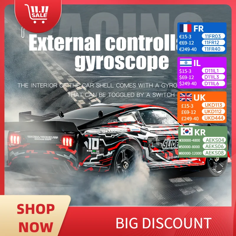 

Игрушечный гоночный автомобиль с дистанционным управлением, масштаб 1:14, высокоскоростной 4x4 внедорожный радиоуправляемый альпинистский дрифт-автомобиль, подарок для мальчиков