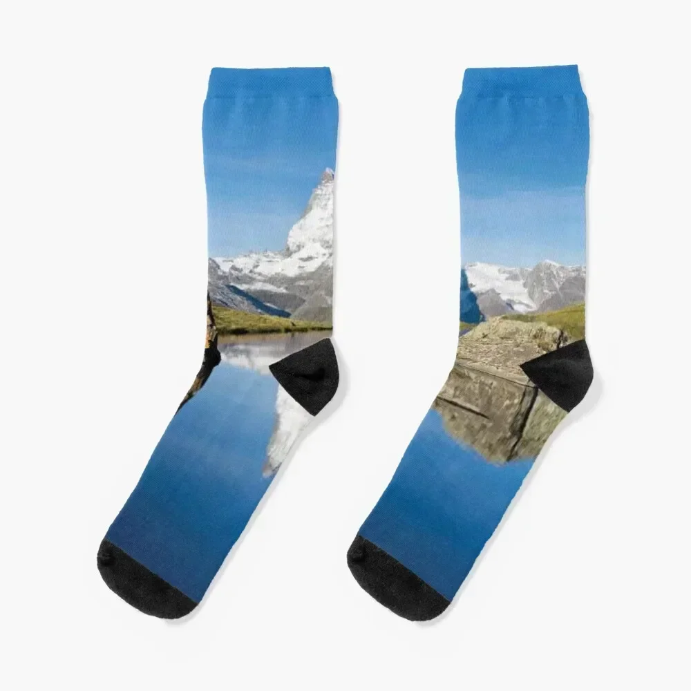 

Matterhorn And Stellisee In Summer Socks профессиональные беговые лоты для бега в стиле хип-хоп Носки женские мужские