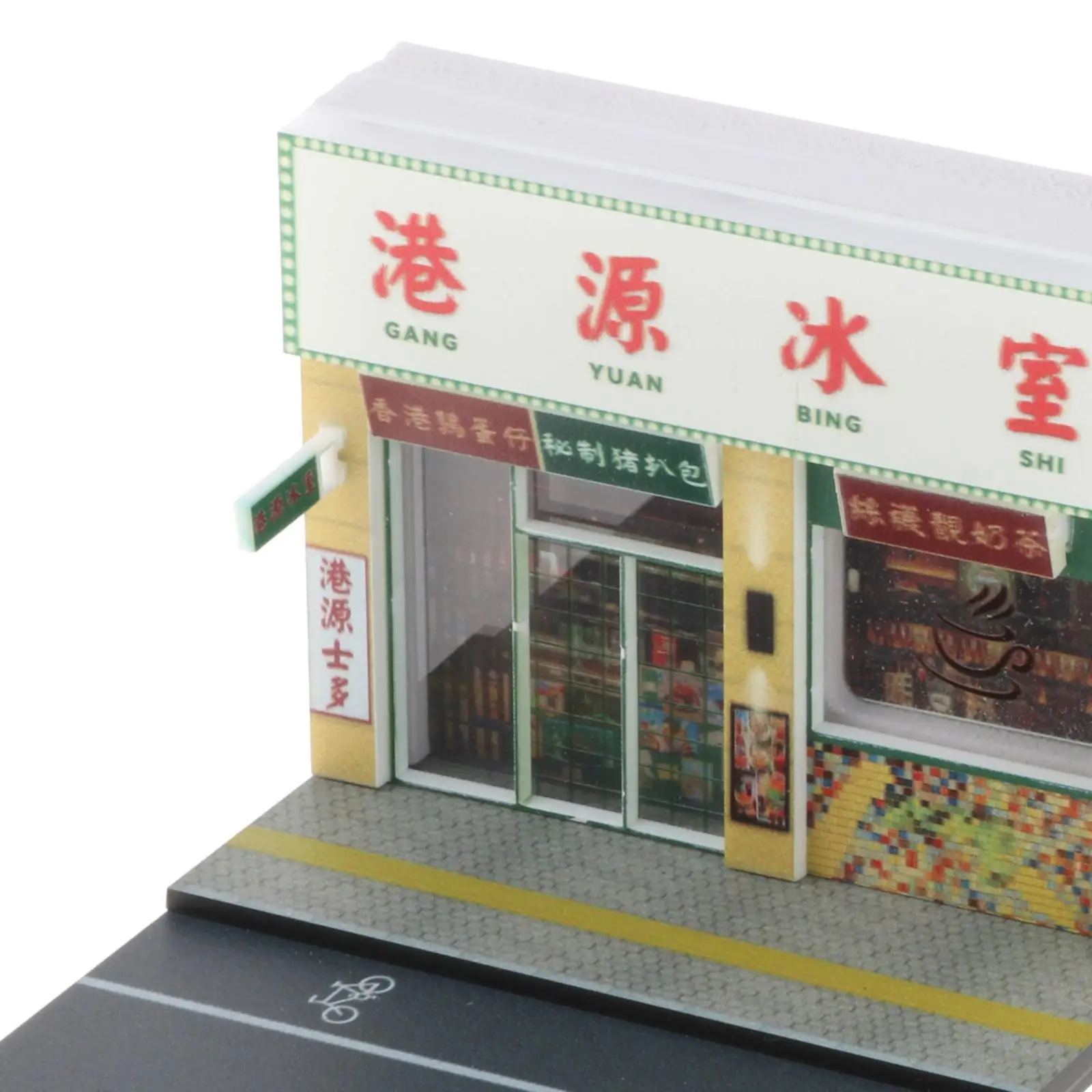 Tampilan Pemandangan Diorama Adegan Tampilan Mobil Model 1/64 untuk Ruang Tamu Desktop