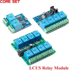 LCUS Relay Module 2 4 8 Channel USB Relay Module Intelligent Control Switch Module For Smart Home LCUS-2 LCUS-4 LCUS-8 New