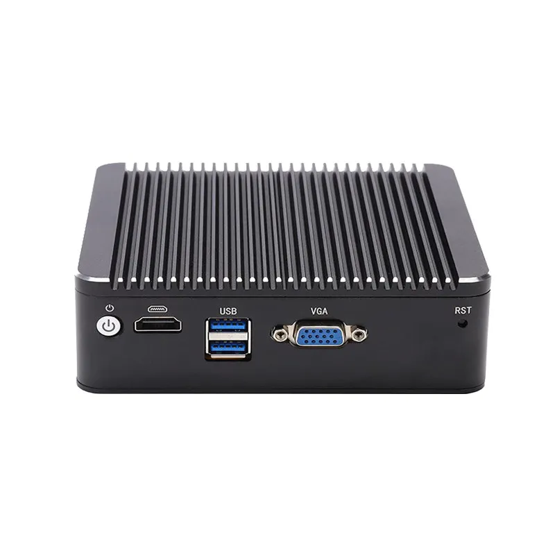 

Cheap Fanless Industrial Mini PC Intel Celeron J1900 Dual RJ45 Lan 4k Display Home Office Gaming Computer Portable Nuc