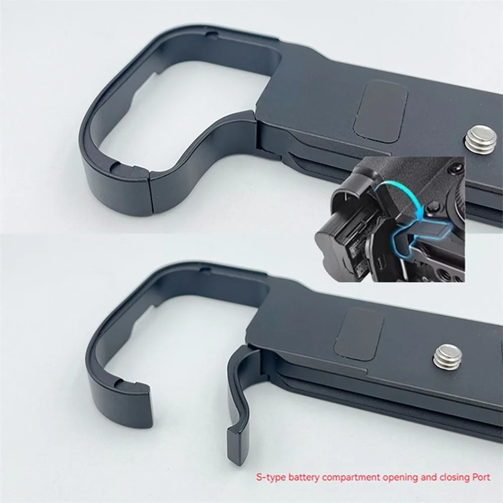L-Type Mounting Bracket Horizontal Vertical Shooting Camera Holder Quick Release Plate for Nikon Z8 Miroless Camera