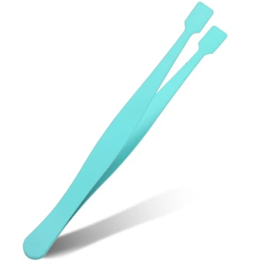 Lash Cluster Tweezers Kit for Individual Eyelash Clusters Stainless Steel Applicator Professional Flat-Tip Applicator for DIY E