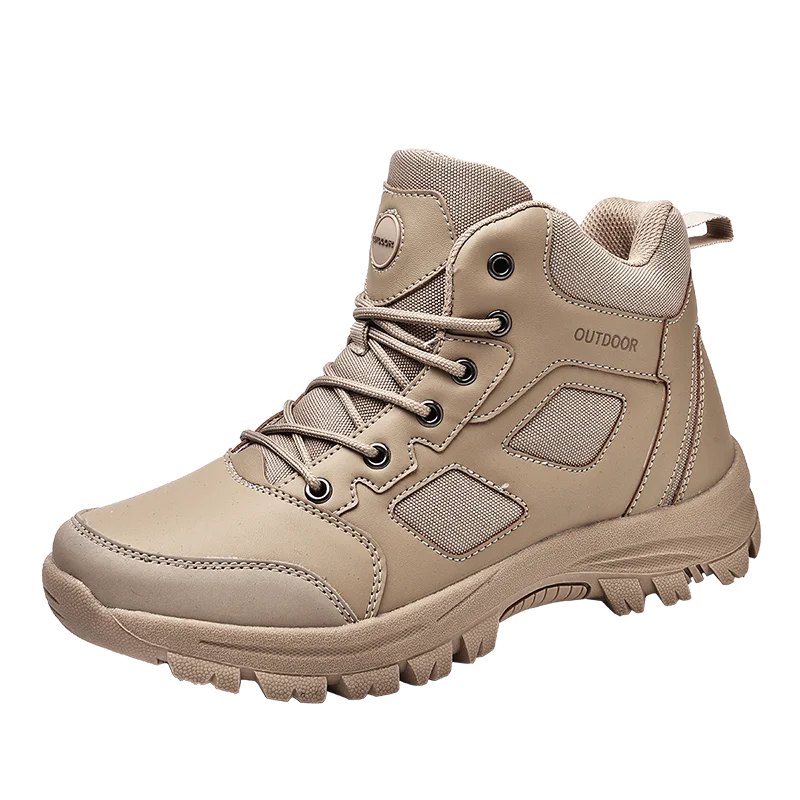 

Men's Spring and Autumn New Large-sized Hiking Casual Mountaineering Shoes Outdoor Desert Boots and Sports Shoes Zapatillas Male
