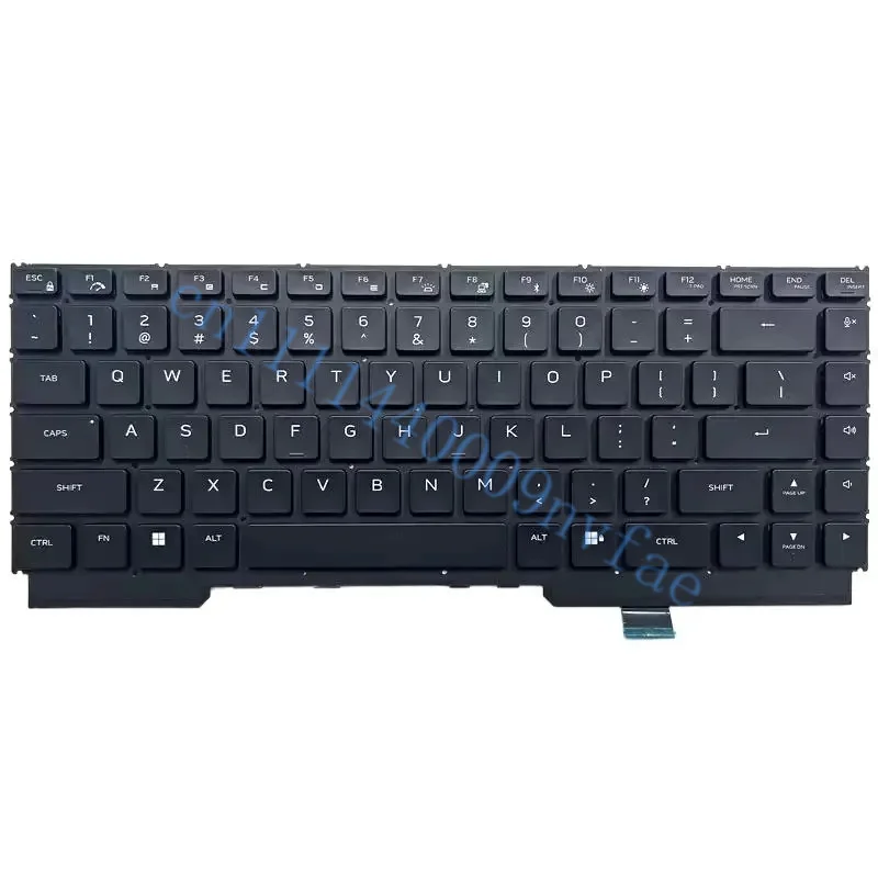 US Layout for Dell Alienware M15 R5 M15 R6 M15 R7 P109F Laptop Keyboard