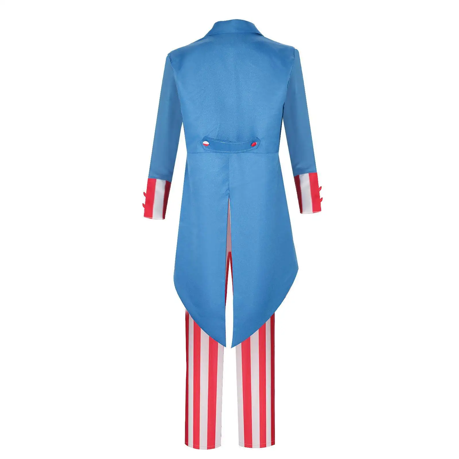 أزياء سام العم التأثيرية للهالوين يوم الاستقلال خطة إزالة الإنسان الإرهاب مجموعة كاملة من أزياء المسرح العرقي النسائية