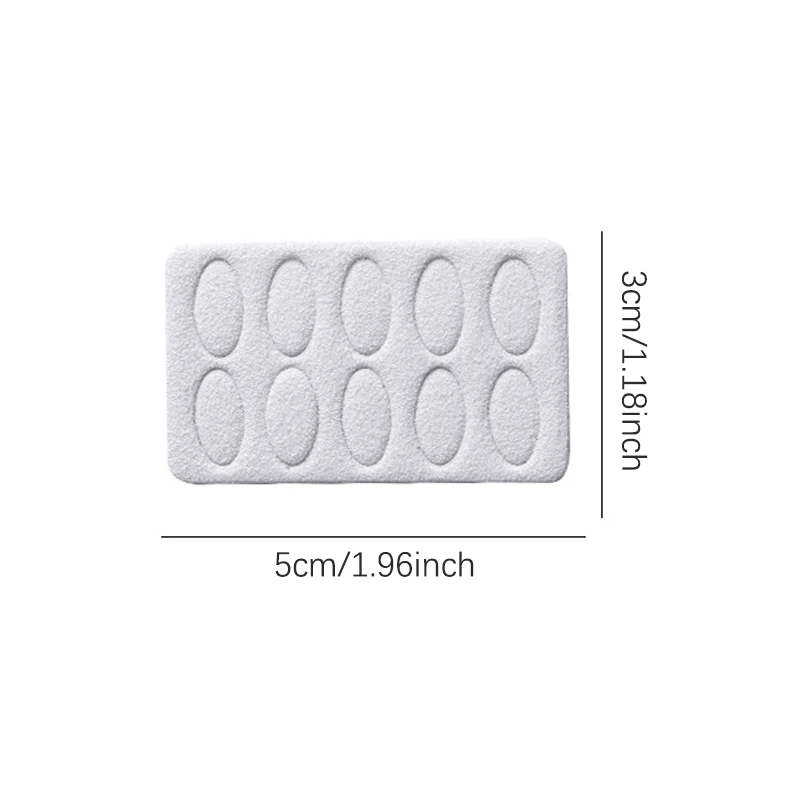 Mini lime à ongles avec adhésif jetable, accessoires d'équipement pour ongles, grain 100/180, tablette de ponçage, poussoir à cuticules, outil de manucure