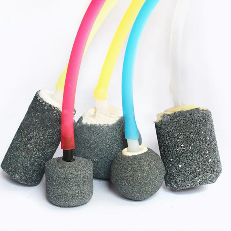 305cm High Quality Colorful Aquarium Oxygen Pump Water Pump Hose Air Bubble Stone Aquarium Fish Tank Pond Pump Tube