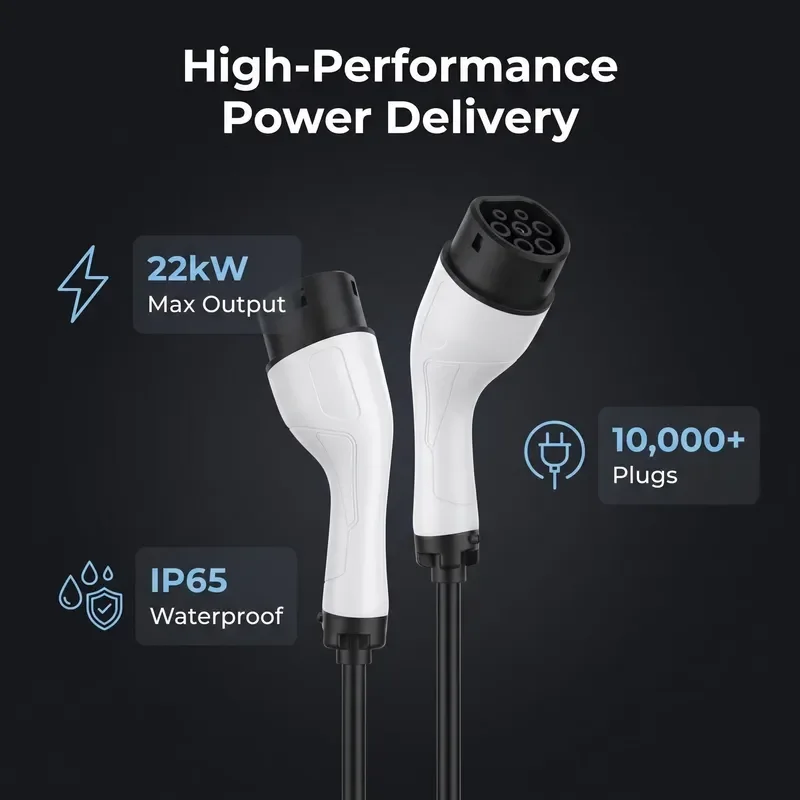 Verified Source 2 Year Warranty Rapid Ship Smart Type 2 to Gbt Ac Cable Type 2 to Gbt Charging Cable Ev Charging Cable
