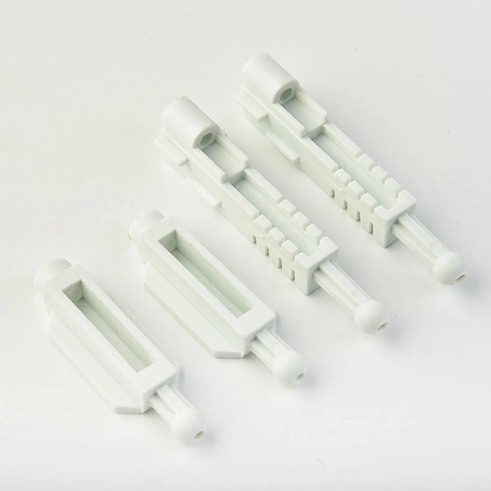 For BMW E39 5 Series Headlight Regulator Mounting bracket Frame White Parts Plastic Replacement 4Pcs Accessory