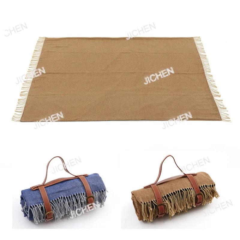 

Кожаные ремни Влагостойкий коврик Утолщенный коврик для пикника на открытом воздухе Коврик для кемпинговой палатки Товары для пляжа и кемпинга