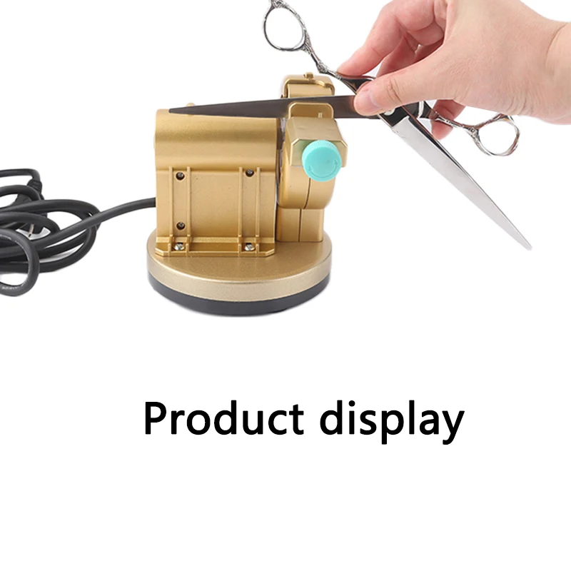 G2 Self-Sharpening Grinding Machine Hair Salon Shop Scissors Grinding Tool Professional Flat Tailor Sewing Sharpener USB Ports