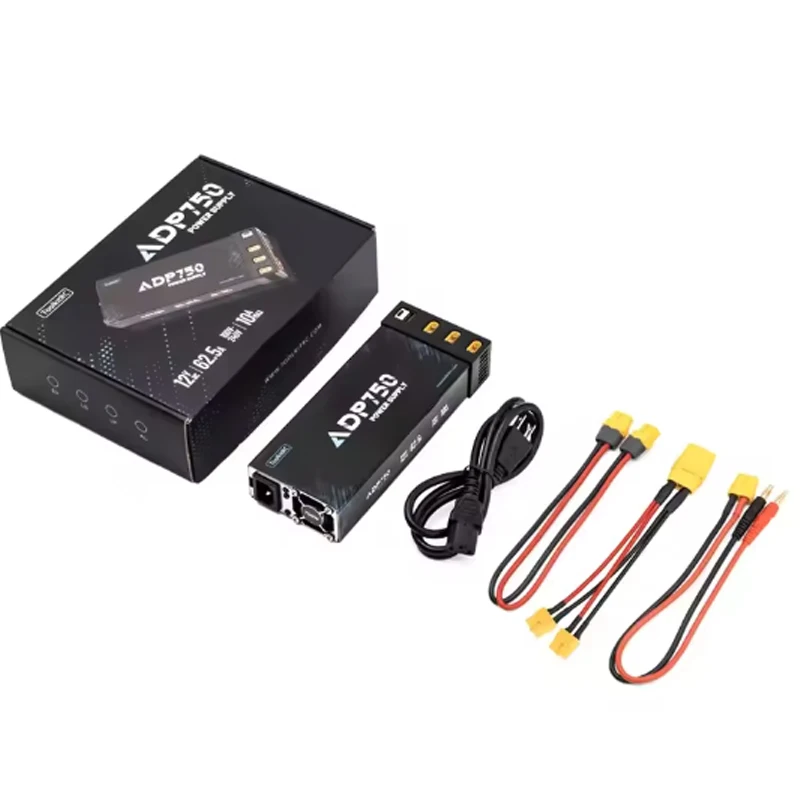 Zasilacz ToolkitRC ADP750 750W XT90 XT60 wyjście 12V 30A wejście AC 100V-240V do ładowarki akumulatorów ToolkitRC