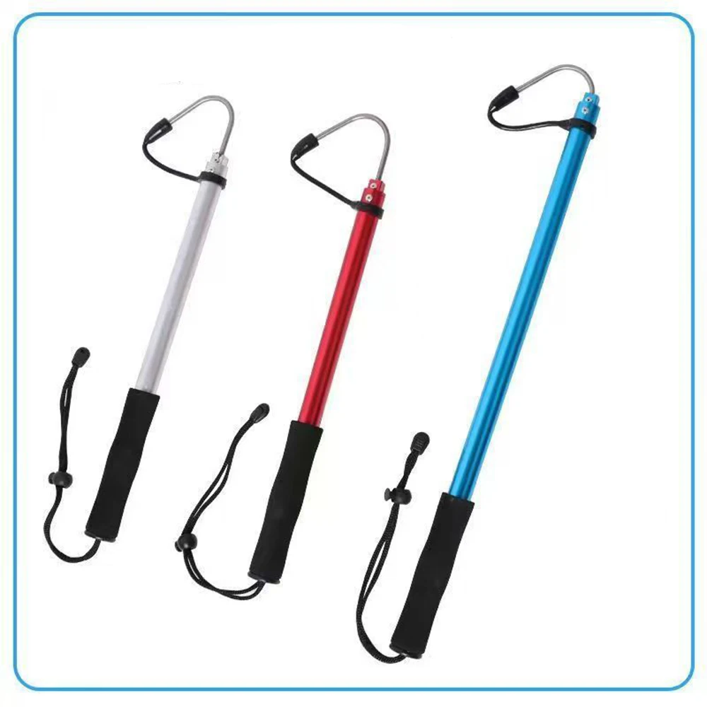 

Lawaia рыболовный крючок для копья масштабируемый выдвижной рыболовный крючок из нержавеющей стали для ледяной лодки рыболовная снасть