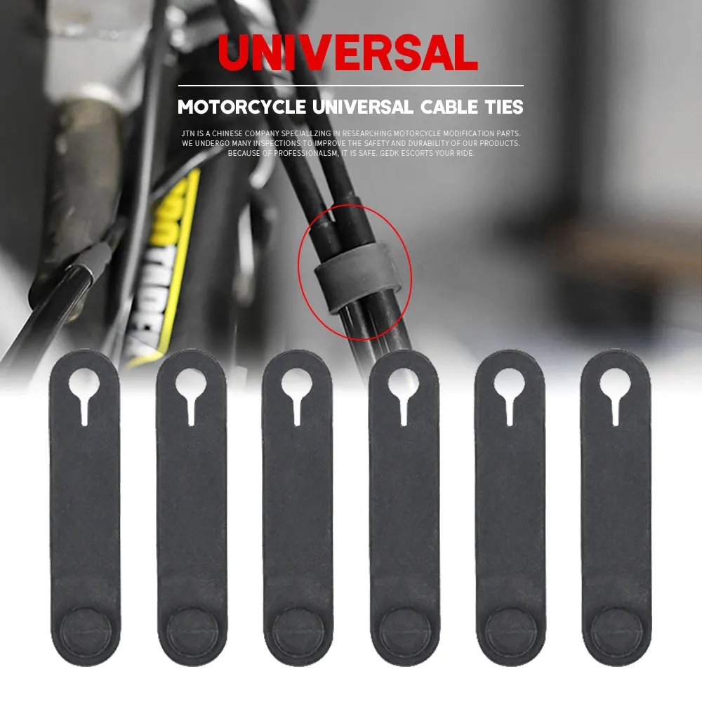 Silicone Stretch For BMW R NINE T R12 NINE T UNIVERSAL Motorcycle Cable Securing Ties Motorcycle Accessories