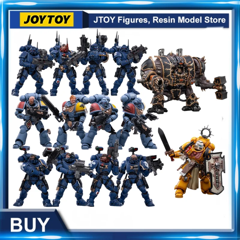 

[IN STOCK] JOYTOY 1/18 Action Figure Chaos Warband Fists Bladeguard/ Blood Angels Model Undefeated Tactics Toy Free Shipping